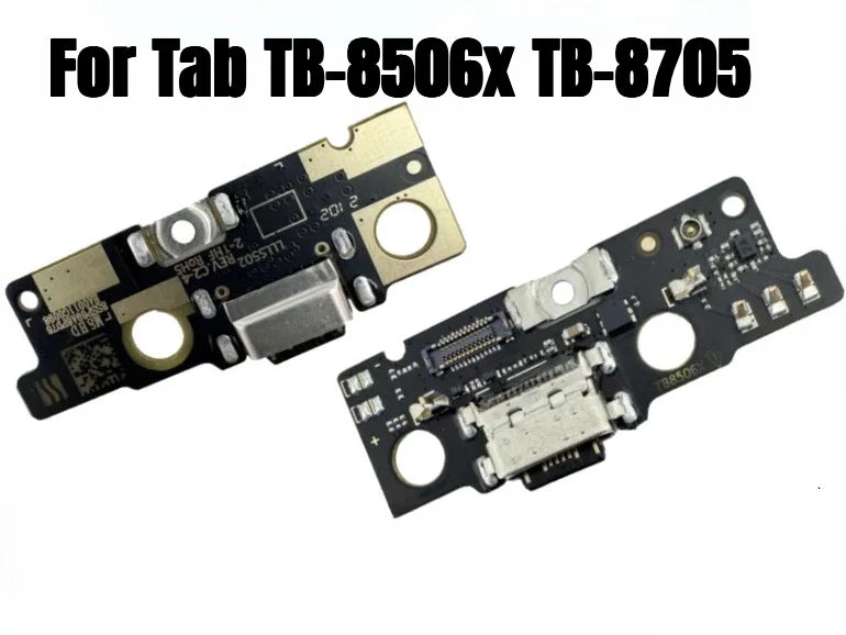 USB Charging Port Connector Plug Jack Charge Dock Board Flex Cable For Tab TB-8506x TB-8705 lcd  power Volume cable repair Lenovo tablet repair parts