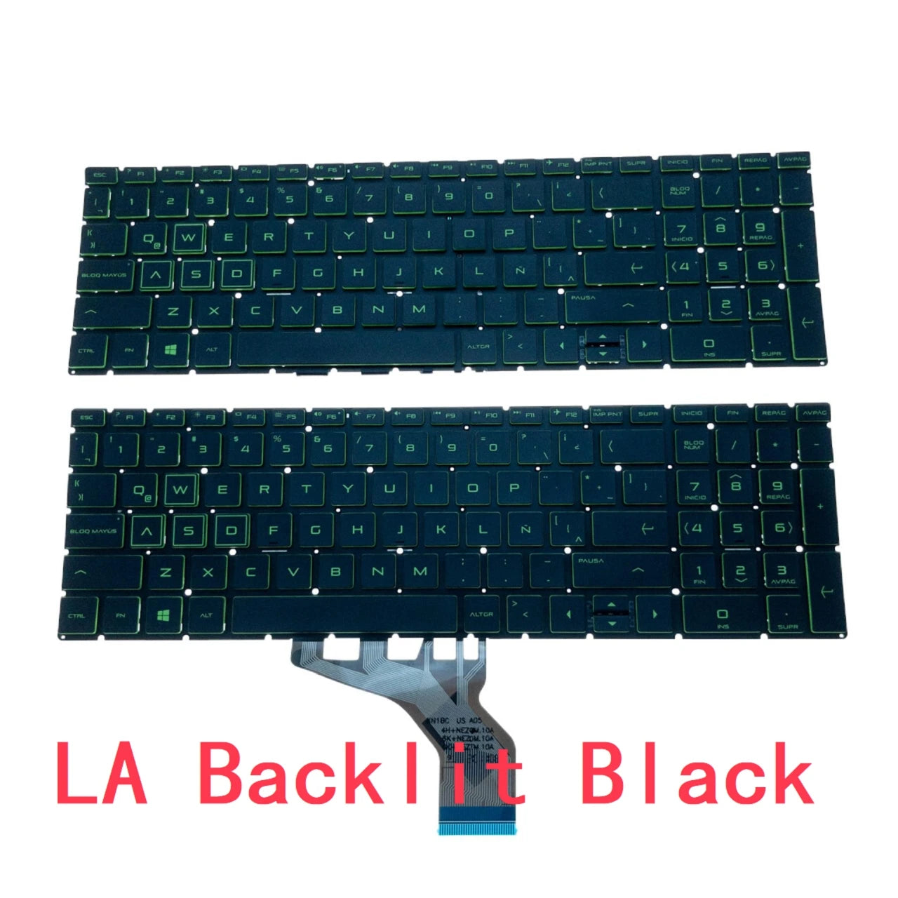 RU SP LA AR BR Backlit Keyboard For HP Pavilion 15-DA 15-CX 15-DB 15-DX 15-DR 250 G7 /255 G7 /256 G7 15-CN 15-CS 15-CR 15-CW 17-  HP laptop repair parts