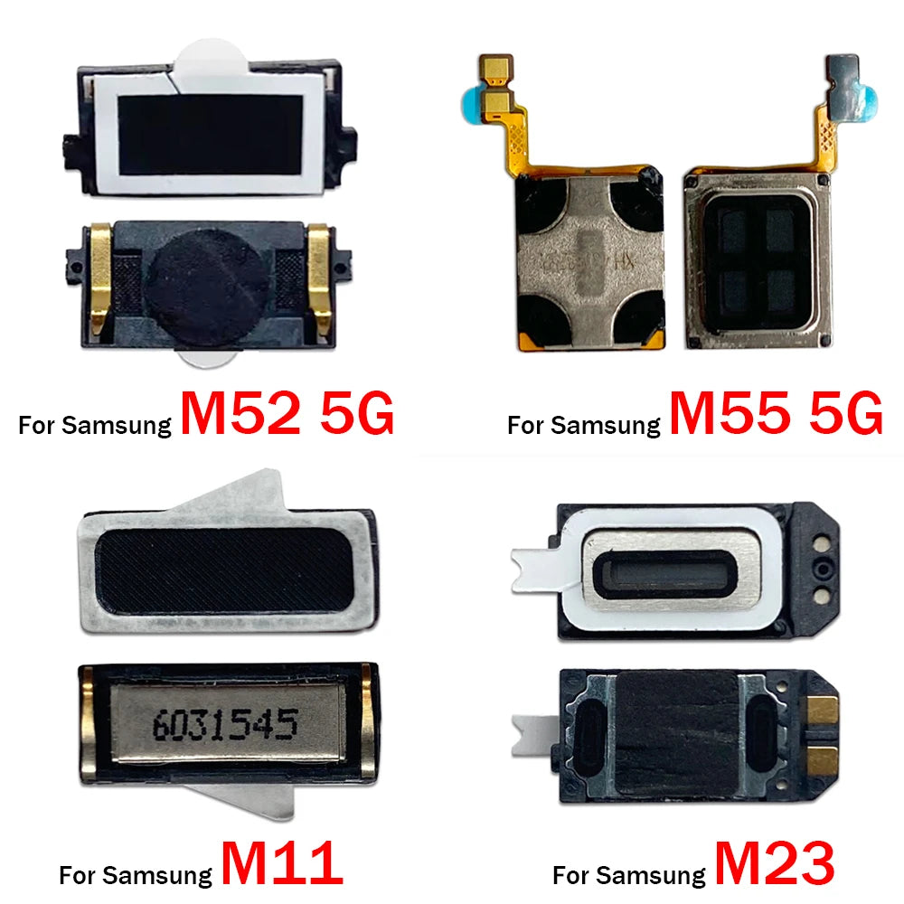 Front Top Earpiece Earphone Ear Speaker Sound Receiver For Samsung M11 M23 M52 M55 5G Samsung phone repair parts