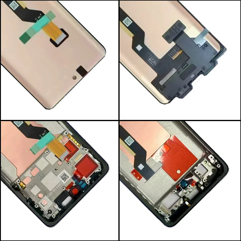 6.7' P-OLED for Motorola Edge 60 Pro LCD XT2507-1 Display with Touch Screen Digitizer Assembly for Moto Edge 60 Pro LCD Display Motorola phone repair parts