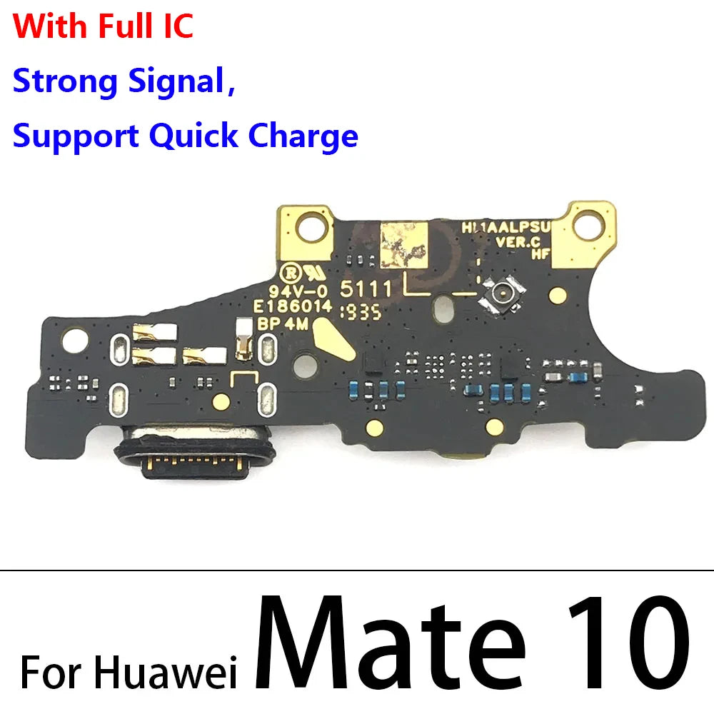 Dock Connector Charging Port Flex Cable For Huawei Mate 9 10 20 30 Pro Lite 20X USB Flex Cable Replacement Huawei phone repair parts