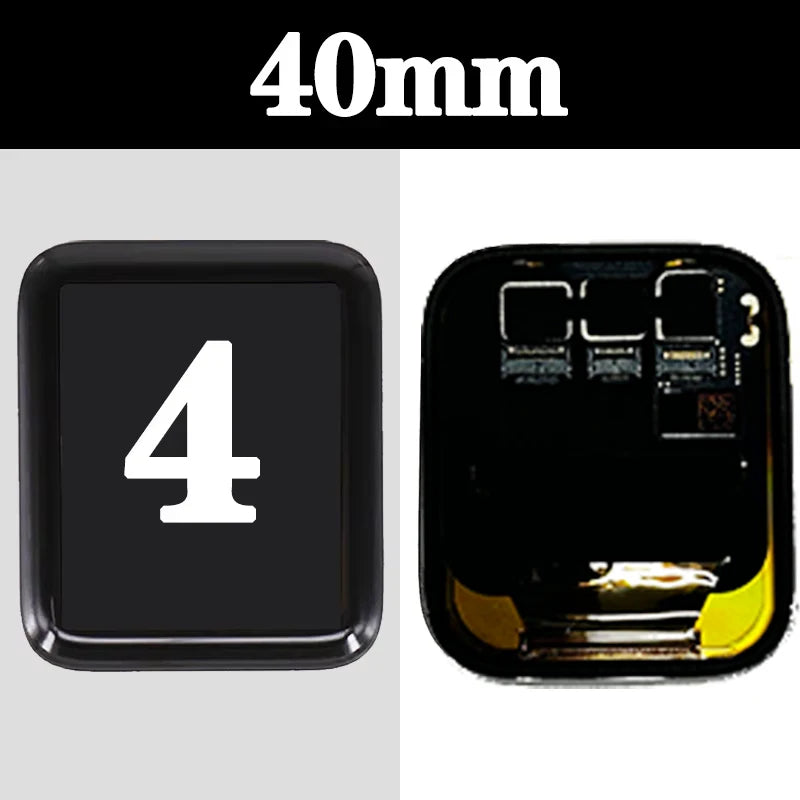 OLED for Apple Watch Series 1 2 3 4 5 6 SE 7 LCD Touch Screen Display Digitizer Assembly iWatch Substitution 38/42/40/44/41/45mm iWatch repair parts