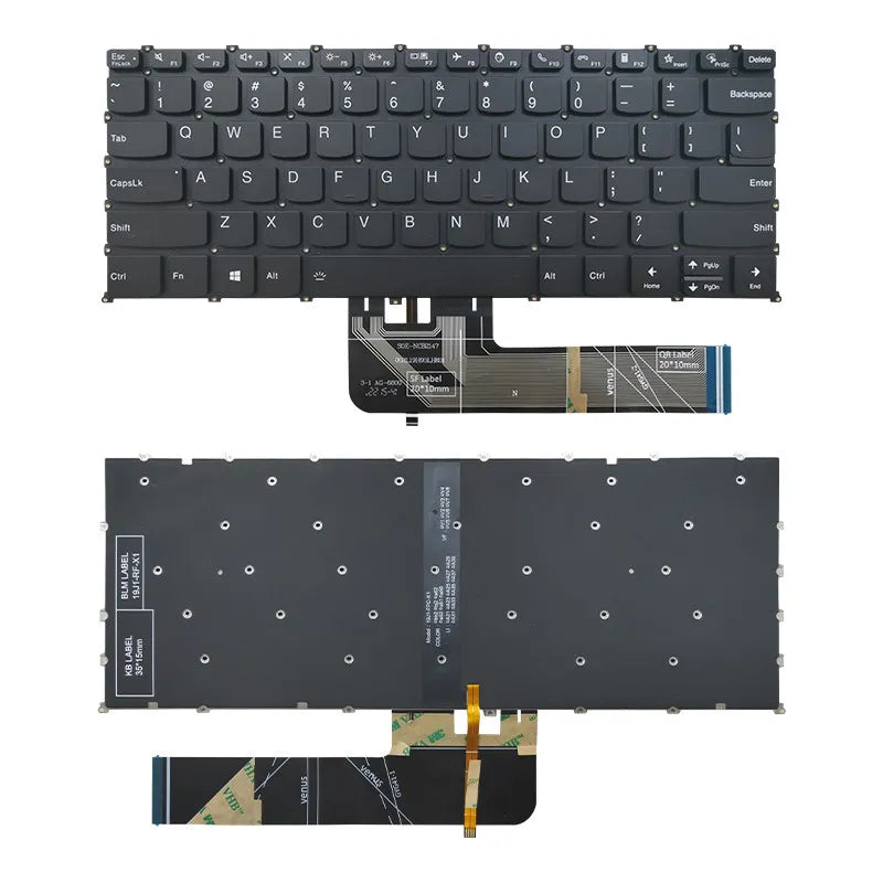 Upper case keyboard for Lenovo K4E-ITL K4E-ARE IAP ABA ACL topcase palmrest C shell keyboard cover touchpad assembly Lenovo laptop repair parts