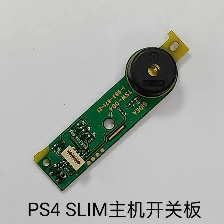 1-10Sets for PS4 Slim ON/Off Switch Power Eject Button PCB LED Power Board with 8PIN 6PIN Flex Cable for PS4 PRO  Game console repair parts