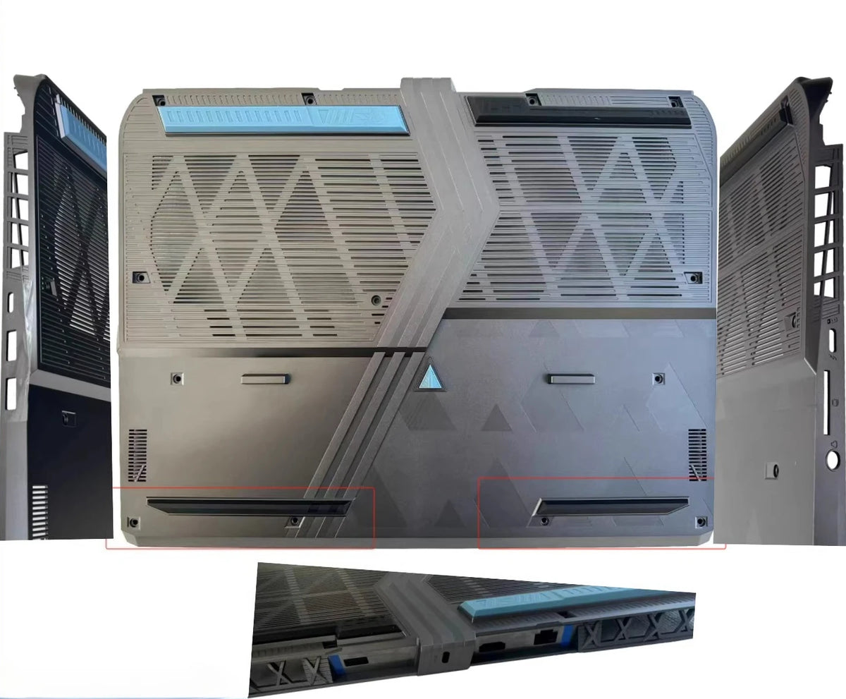 Cover case for MSI Titan 2023 GE68 GP68 MS-15M1 MS-15M2 Lcd back housing bezel frame upper palmrest topcase bottom hinge shell MSI laptop repair parts