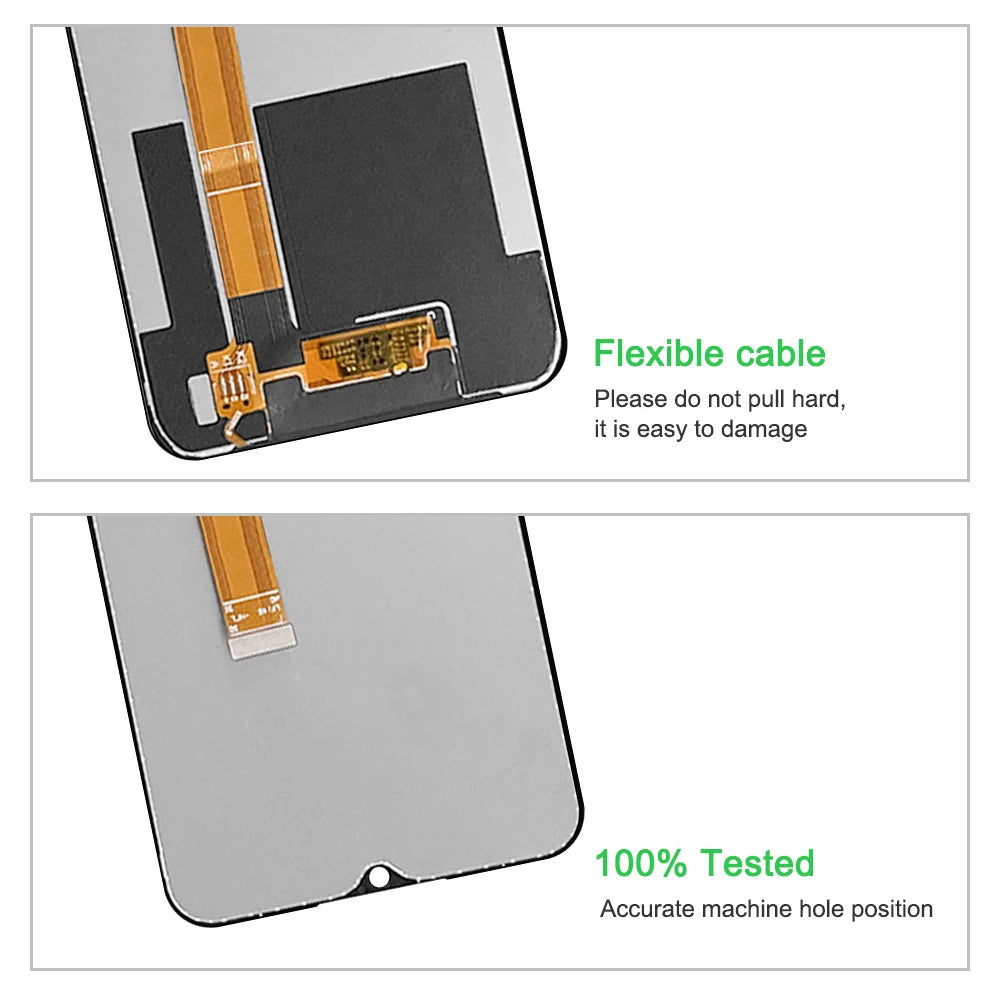 Screen for Oppo A9 2020 CPH1937 CPH1939 CPH1941 Lcd Display Digital Touch Screen with Frame for Oppo A11x Screen Replacement OPPO phone repair parts