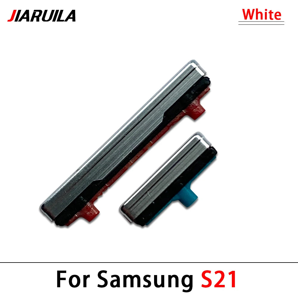 New Side Volume Button Power ON / OFF Buttton Key Set For Samsung S21 Plus Ultra Fe Replacement Parts Samsung phone repair parts