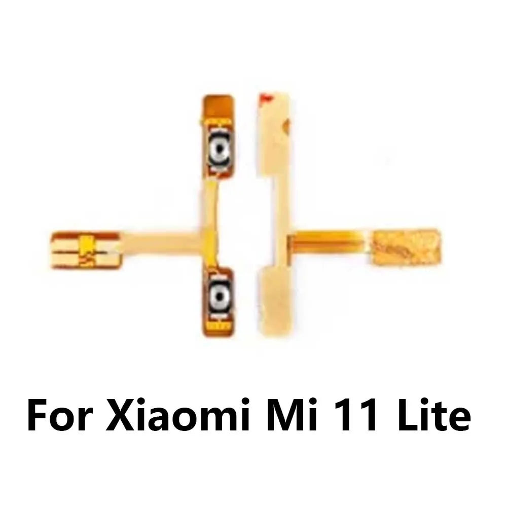 Power On Off Volume Side Button Key Flex Cable For Xiaomi Mi 8 9 se 11 Lite / Mi 9T 10T 10 Note 10 Pro Lite Replacement parts  Xiaomi  Xiao mi phone repair parts