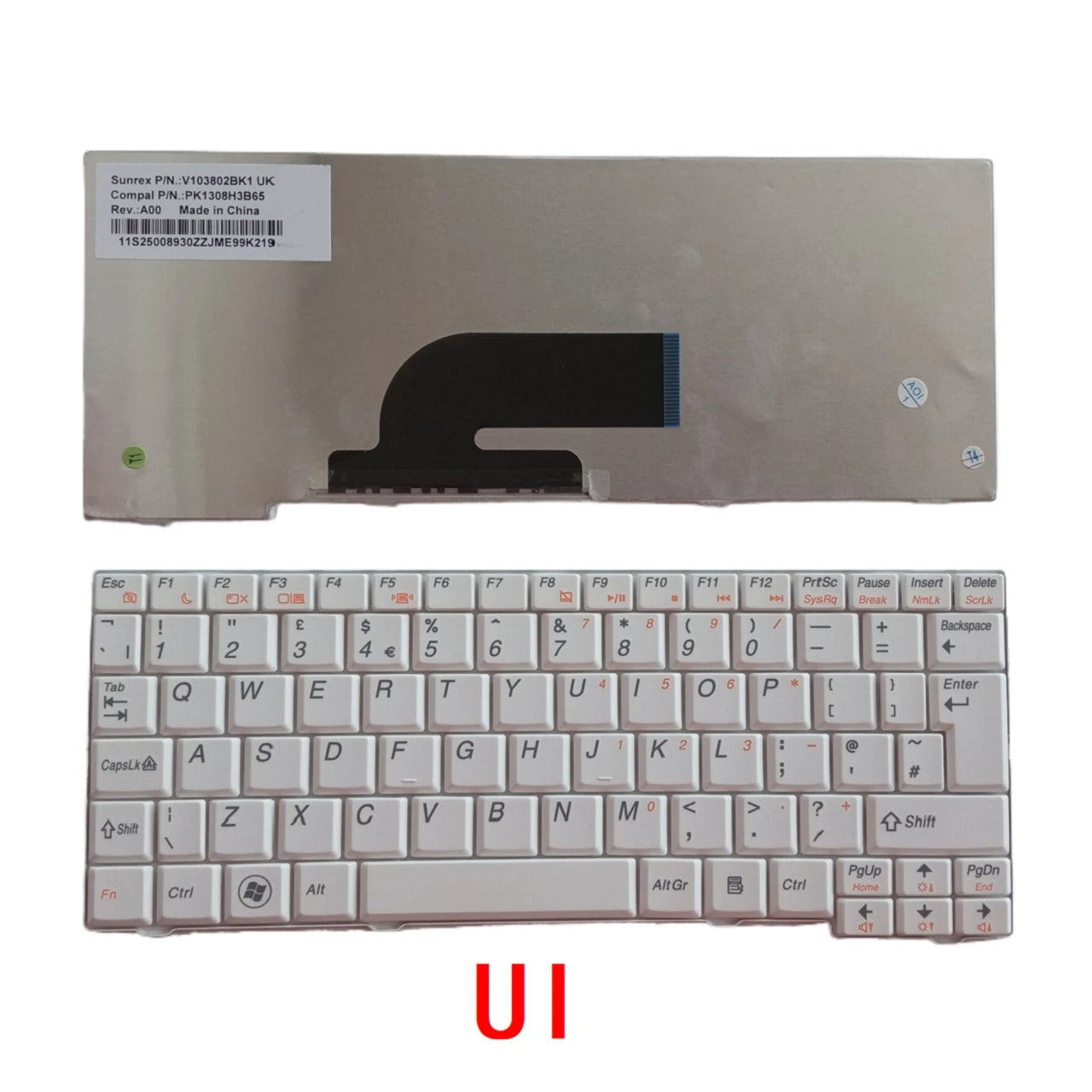 New US UI Spanish Latin Brazil Laptop Keyboard For Lenovo IdeaPad S11 S10-2 S10-2C S10-3C Notebook PC Replacement Lenovo laptop repair parts
