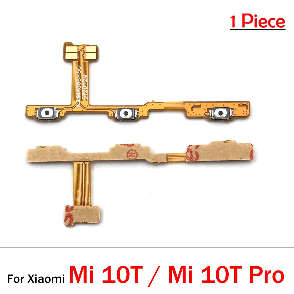 New For Xiaomi Mi 10T 11T 12T 13T 14T Pro Volume Button Power Switch On Off Button Flex Cable Xiaomi  Xiao mi phone repair parts