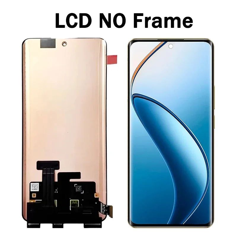 6.7“AMOLED For Oppo Realme 12 Pro+ Pllus RMX3840 LCD Display Touch Screen Digitizer For Realme 12 Pro 5G LCD Screen Oppo phone repair parts Realme phone repair parts