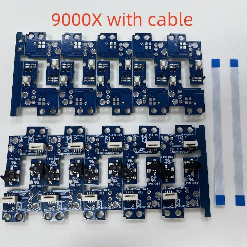 20sets/lot for PS2 Slim SCPH 90000 Power Switch Pcb on Off Reset Board with Flex Cable Ribbon Replacement  Game console repair parts
