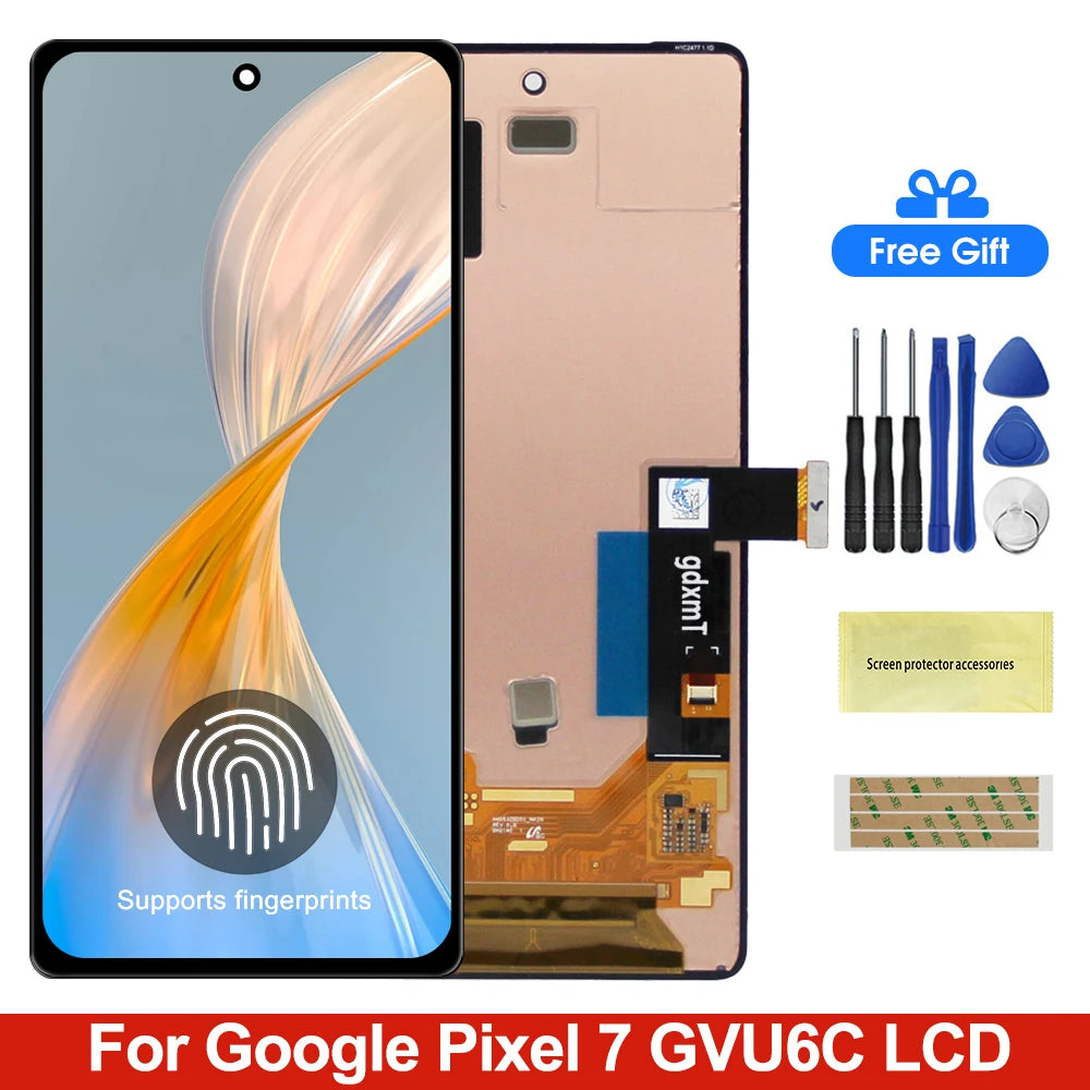 AMOLED For Google Pixel 7 GVU6C GQML3 GO3Z5 LCD Display Touch Screen Digitizer Assembly With Frame Replacement Parts ﻿ Google phone repair parts