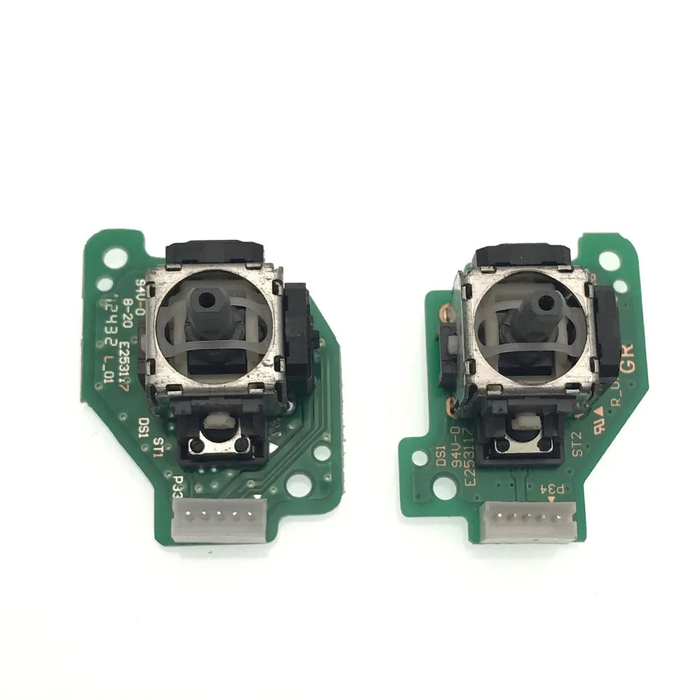 Right Left Analog 3D Joystick Thumb Repair Module Part with Printed Circuit Board for Wii Wiiu Gamepad Controller Game console repair parts