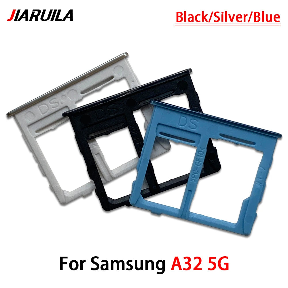 SIM Card Tray Slot Holder Adapter Accessories For Samsung A22 A32 4G 5G Replacement Spare Parts Samsung phone repair parts