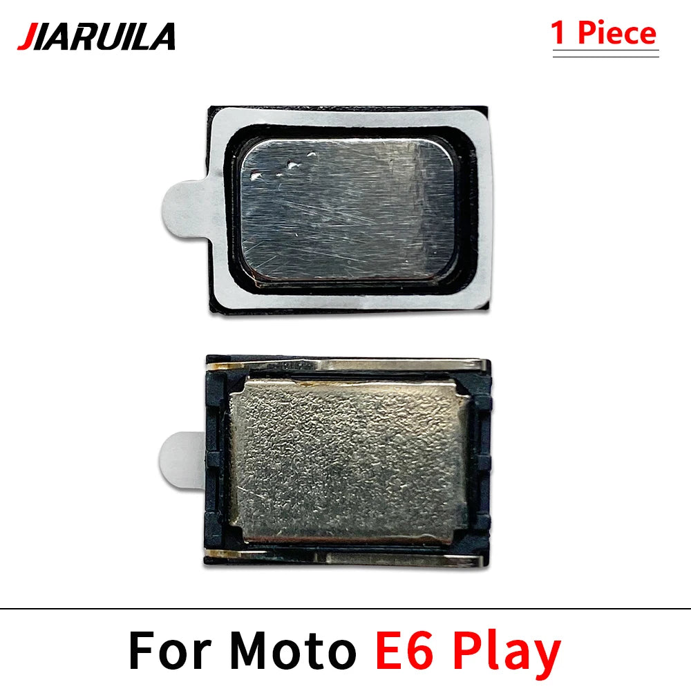 10Pcs, Loud Speaker Loudspeaker Ringer For Moto E20 E22 E13 E32 E30 E40 E6 E7 Plus Play E6s E7i Power Ringer Buzzer Flex Cable Motorola phone repair parts
