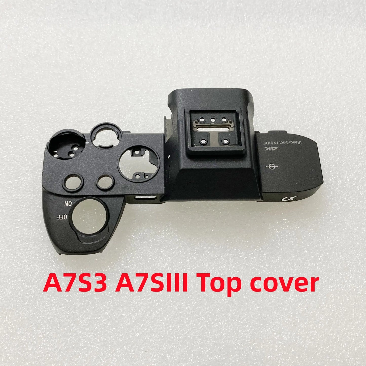 Original A7S3 Top Cover Shell without Parts for Sony A7S3 A7SM3 A7Siii Camera Top Shell Replacement Part  Digital Camera repair parts
