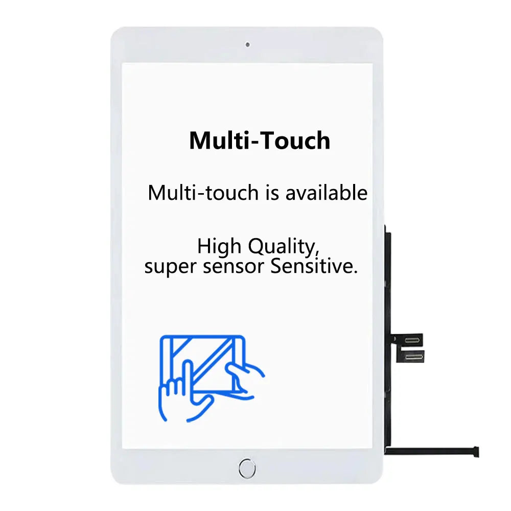 For Apple iPad 10.2 (2019) Touch Screen Digitizer Glass Panel LCD Display For iPad 10.2 (2019) A2197/A2200/A2198 Tablet Screen  iPad repair parts