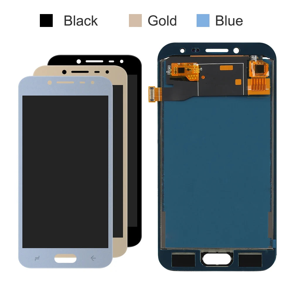 Adjust Brightness J250 LCD For Samsung Galaxy J2 Pro 2018 Display Touch Screen Digitizer Assembly For Samsung J250 J250F J250H Samsung phone repair parts