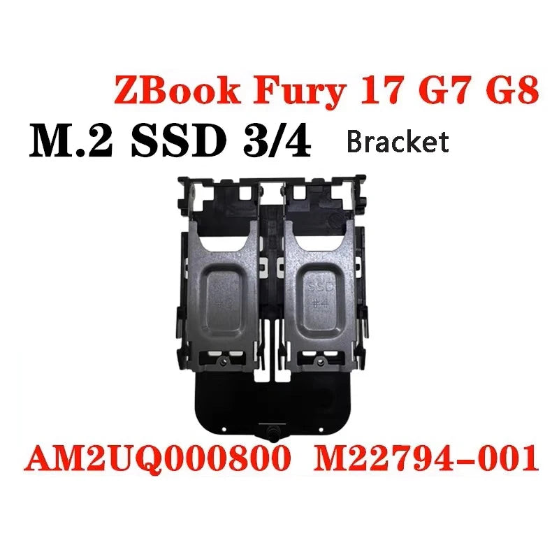Bracket Heatsink Plate M.2 SSD3 SSD4 15 G7 G8 17 G8 G7 For Laptop HP ZBook Fury New Original HP laptop repair parts