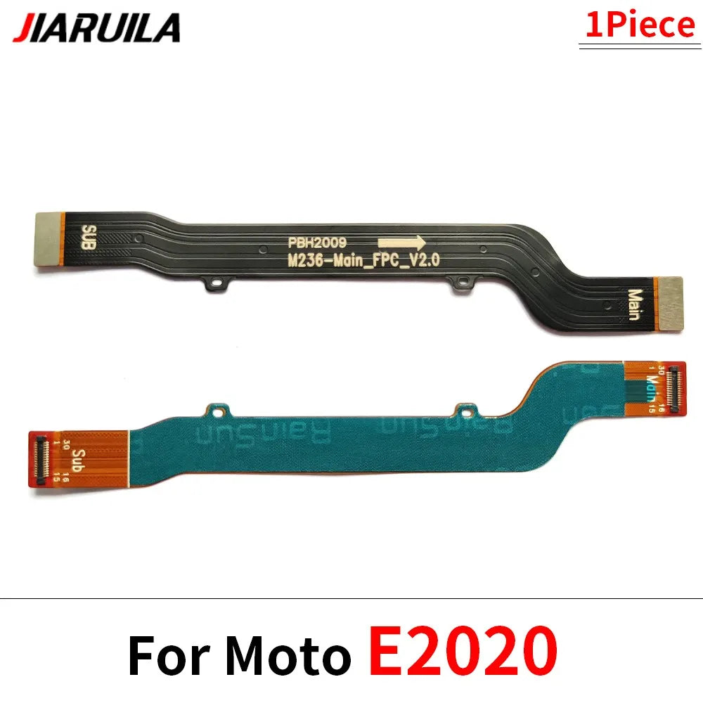 Mainboard For Motorola Moto E4 E5 Play Go E6 E7 Plus E 2020 E2020 Main Board Motherboard Connector Board Flex Cable Motorola phone repair parts