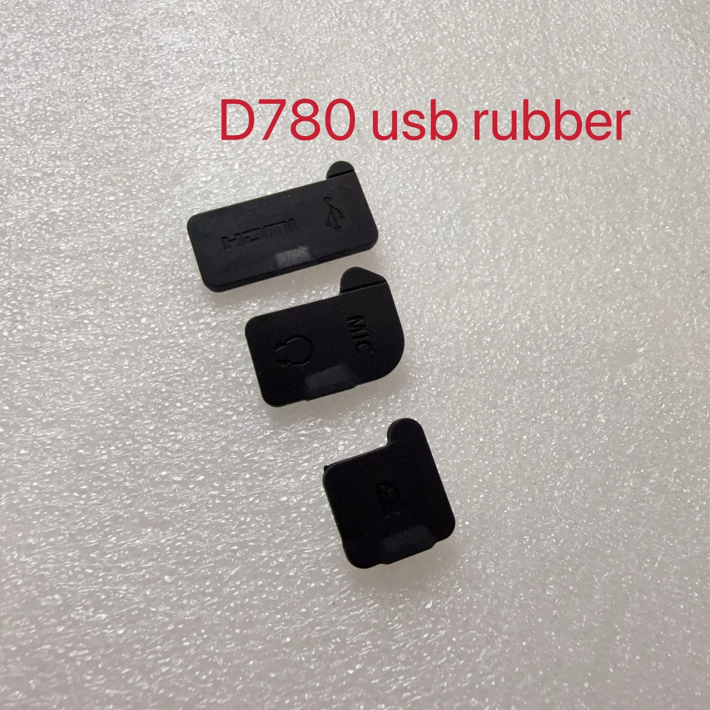 NEW For Nikon D780 HDMI / USB / MIC Rubber Door Cover Set Camera Replacement Parts Digital Camera repair parts