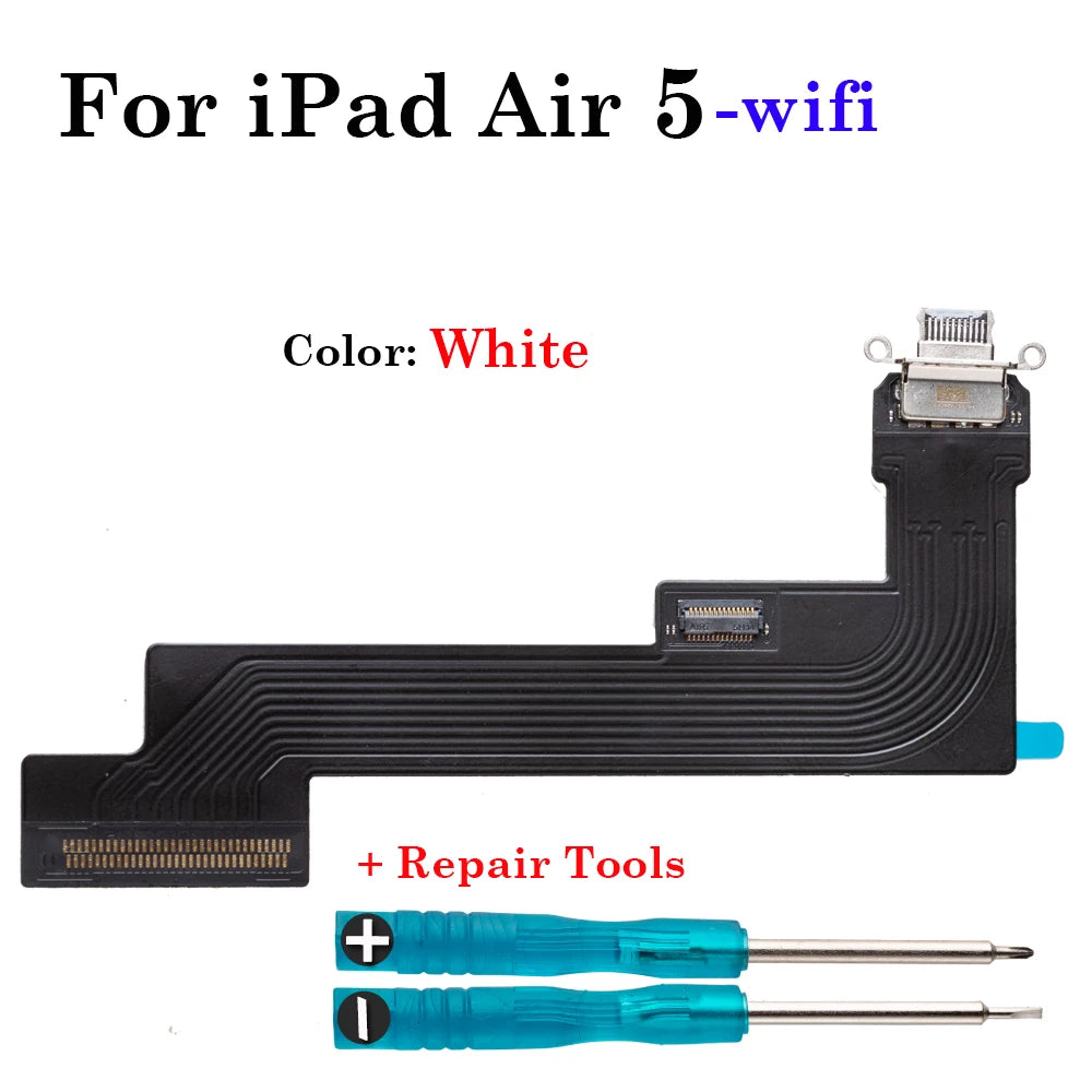 Charging Port Flex Cable For iPad Air 4 2020 Air 5 2022 4G Wifi  USB Charger Port Dock Connector Plug Socket Jack Ribbon iPad tablet repair parts