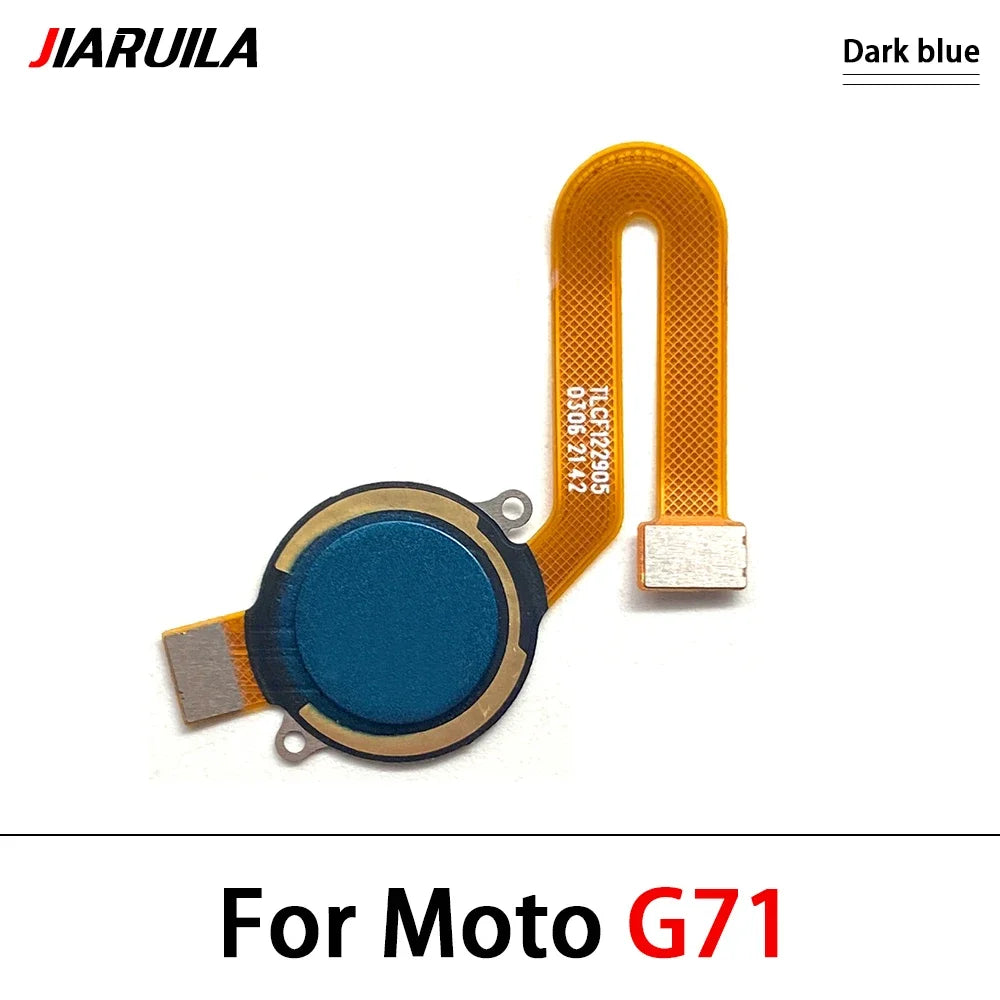 For Motorola Moto G22 G31 G51 G71 5G Home Button FingerPrint Touch ID Sensor Flex Cable Ribbon Replacement Parts Motorola phone repair parts