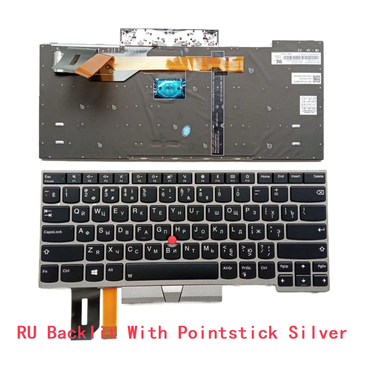 US RU SP AR BR Backlit Keyboard For Lenovo Thinkpad E480 E485 L480 L380 T490 E490 E495 L490 T495 yoga L390 T480S P43S Lenovo laptop repair parts