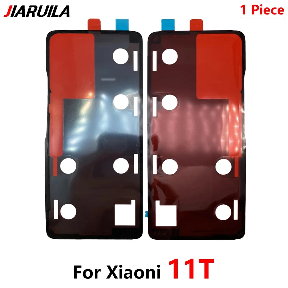 New For Xiaomi Mi 8 9 9T 10 10T 11 11T 12 Pro Lite Note 10 Lite Back Battery Cover Door sticker Adhesive glue tape Xiaomi  Xiao mi phone repair parts