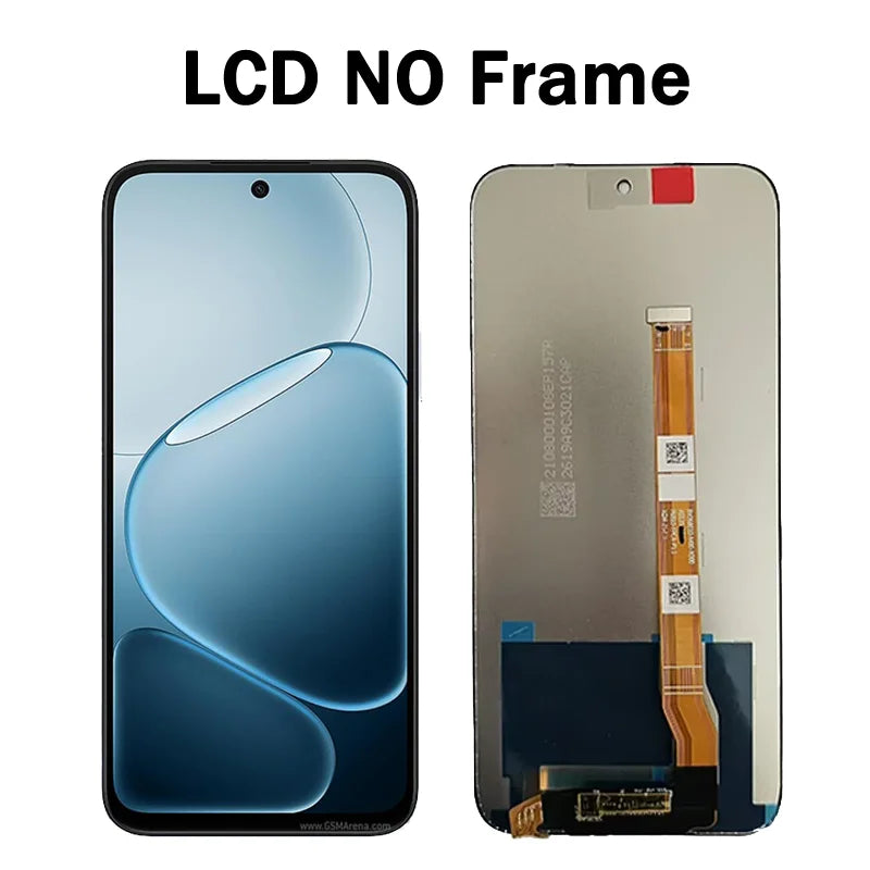 A6T 4G CPH2847 Display Screen For OPPO A6T 5G CPH2853, PLT130 LCD Display Touch Screen Digitizer Assembly Replacement Oppo phone repair parts Realme phone repair parts