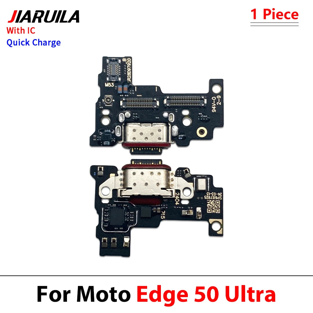 Dock Connector USB Charger Charging Port Micro Board Flex Cable For Motorola Moto Edge 40 50 60 Neo Pro Fusion Ultra Stylus Motorola phone repair parts