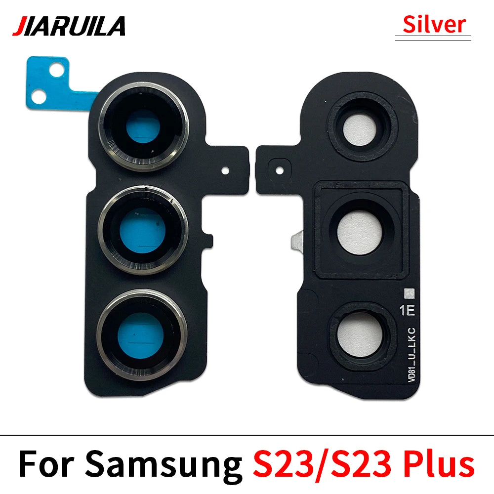 New Housing Back Rear Camera Glass Lens With Cover Frame Holder For Samsung S22 S23 Plus Ultra Samsung phone repair parts