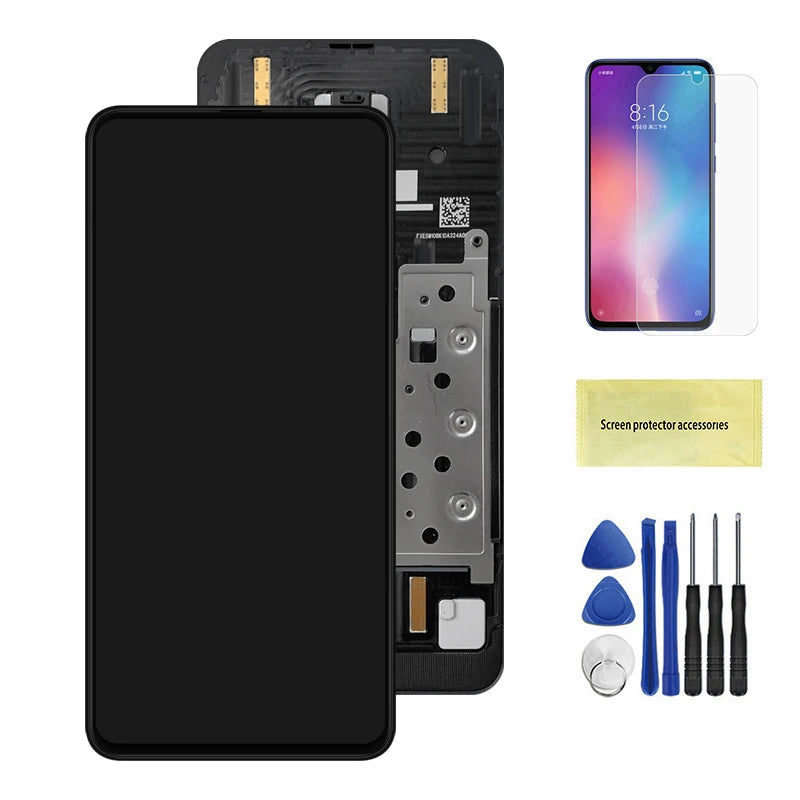 Super AMOLED Mix 3 Screen for Xiaomi Mi Mix 3 M1810E5A Lcd Display Digital Touch Screen with Frame Assembly for Mix3 Replacement Xiaomi phone repair parts