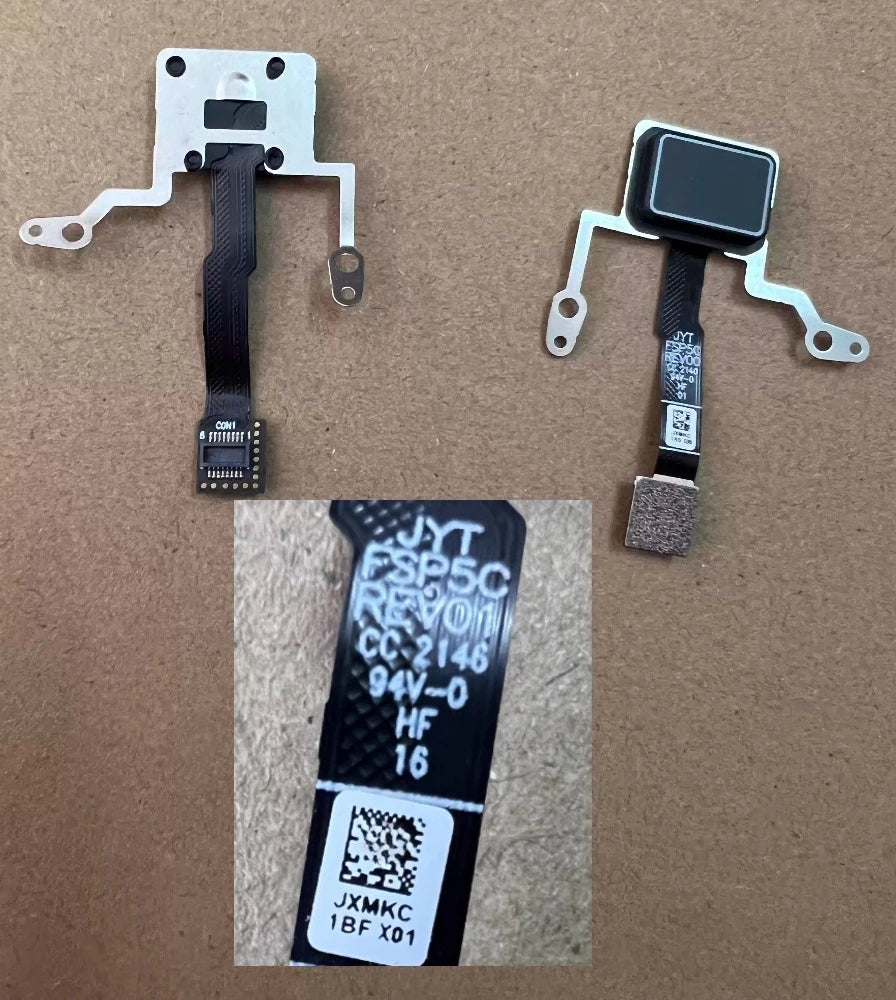 Power Button Fingerprint Reader Board for DELL Precision 3560 3570 7670 7770 Latitude 5520 5530 5531 0X029X X029X 0JXMKC PN70C