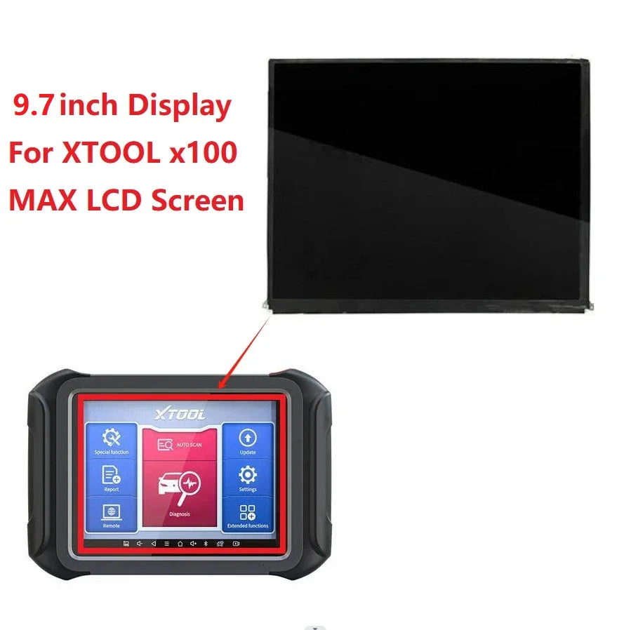 9.7 inch Display For XTOOL x100 MAX LCD Matrix Screen Repair Other Brand tablet repair parts