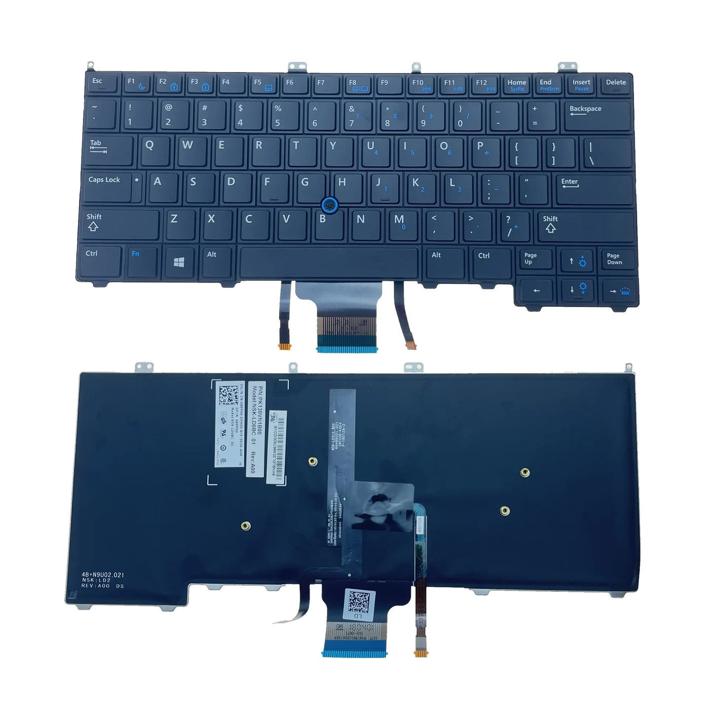New US Laptop Backlit Keyboard For Dell Latitude E7440 E7420 E7240 E7420D Notebook PC Replacement 08PP00Dell laptop repair parts