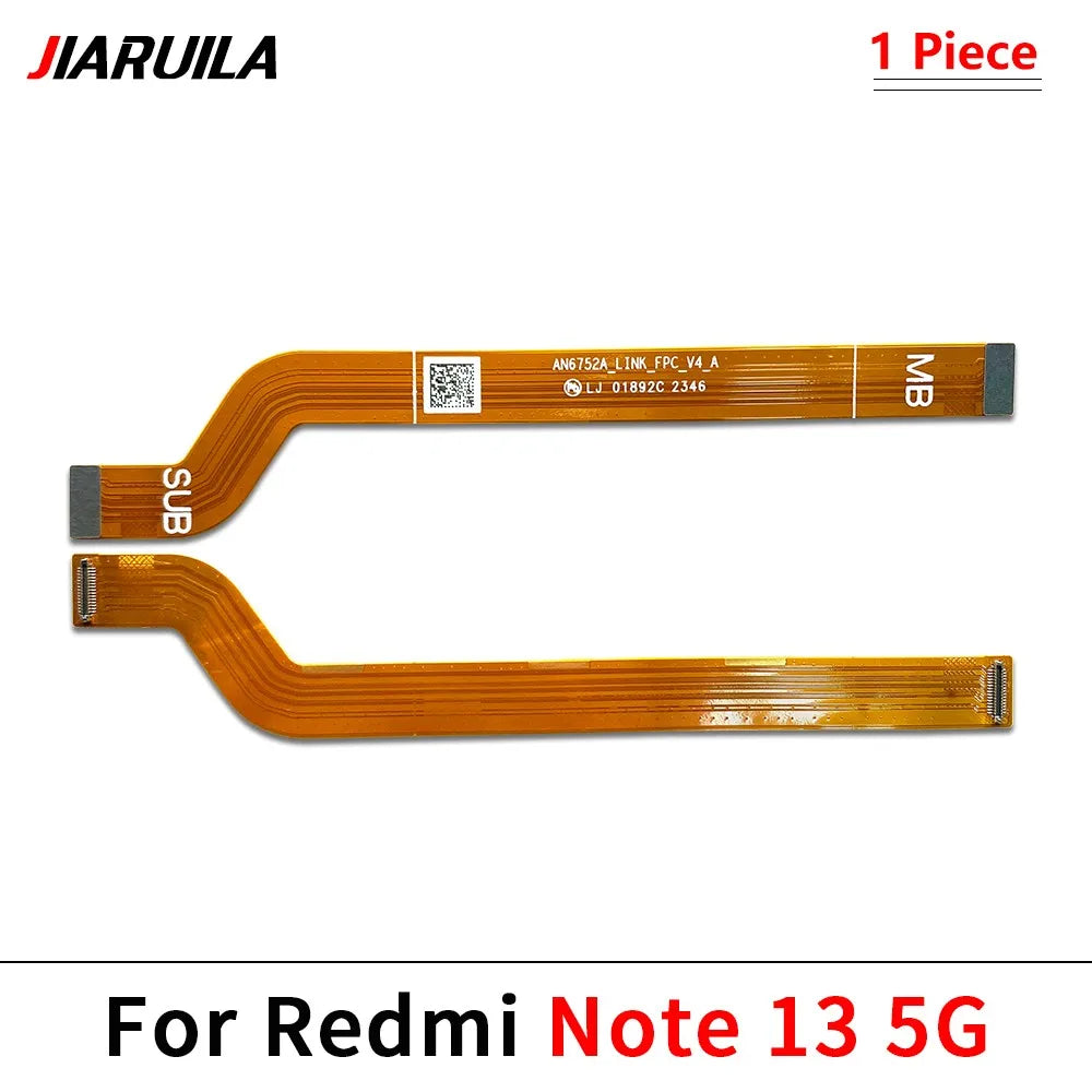 New For Xiaomi Redmi Note 13 Pro Plus 4G 5G Dock Connector USB Charger Charging Board Port Main Mainboard Flex Cable Xiaomi  Xiao mi phone repair parts