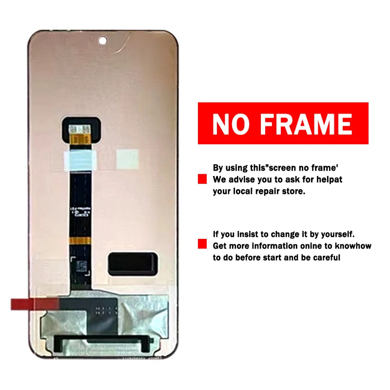 6.4'' New For Motorola Edge 50 Neo LCD For Moto Edge50 Neo Display Touch Screen Digitizer Assembly Replacement Motorola phone repair parts