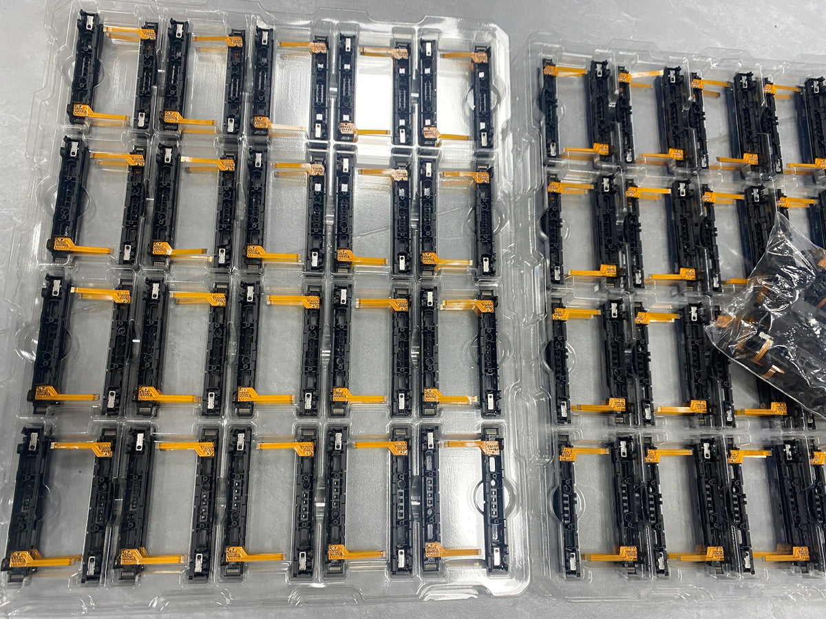 10/20 Pairs Replacement LR Right Left Slide Rail Railway with Flex Cable for Nintend Switch/Switch OLED Joycon Controller Repair  Game console repair parts