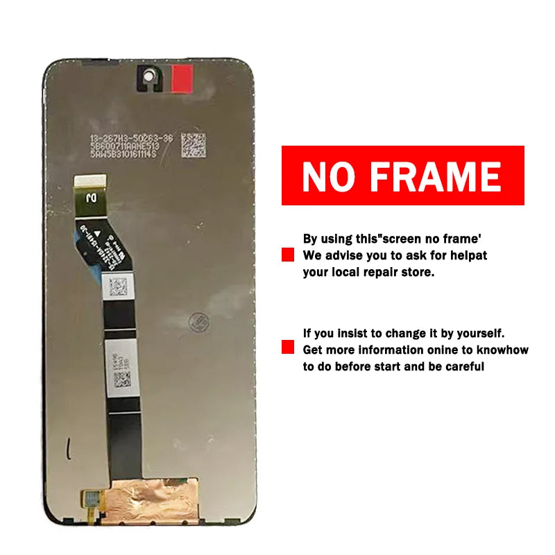 6.72" LCD For Moto G17 Power LCD For Motorola Moto G17 XT2623-2 LCD Display Touch Screen Panel Digitizer Assembly Replacement Motorola phone repair parts