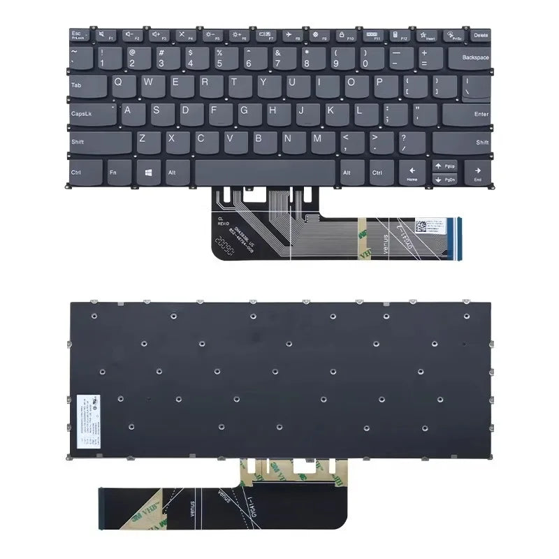 Upper case keyboard for Lenovo Xiaoxin 14 IAH8 IRL8 ABR8 Slim 5 14 2023  topcase palmrest keyboard cover touchpad assembly Lenovo laptop repair parts