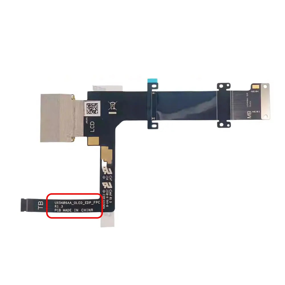 For ASUS Zenbook S 14 UX5406 UX5406A UX5406AA UX5406G UX5406S UM5406 Laptop Video Screen LCD LED Display Ribbon Flex Cable ASUS laptop repair parts