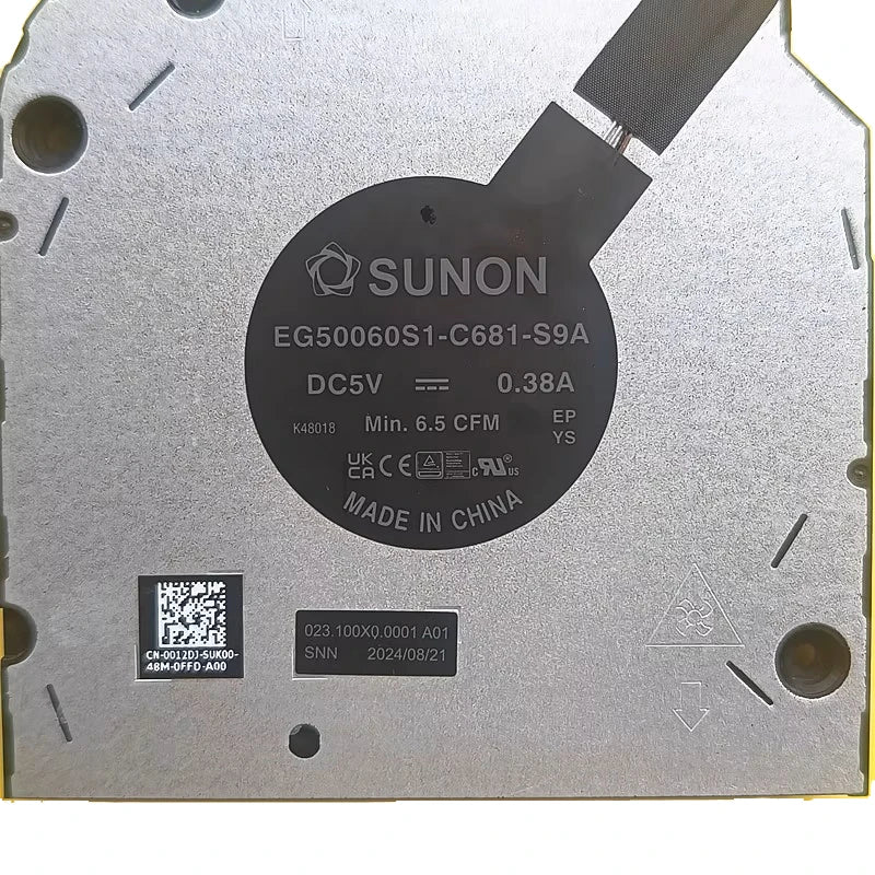 NEW ORIGINAL LAPTOP CPU Cooling Fan For Dell Latitude 5550 Precision 3590 0012DJ Dell laptop repair parts