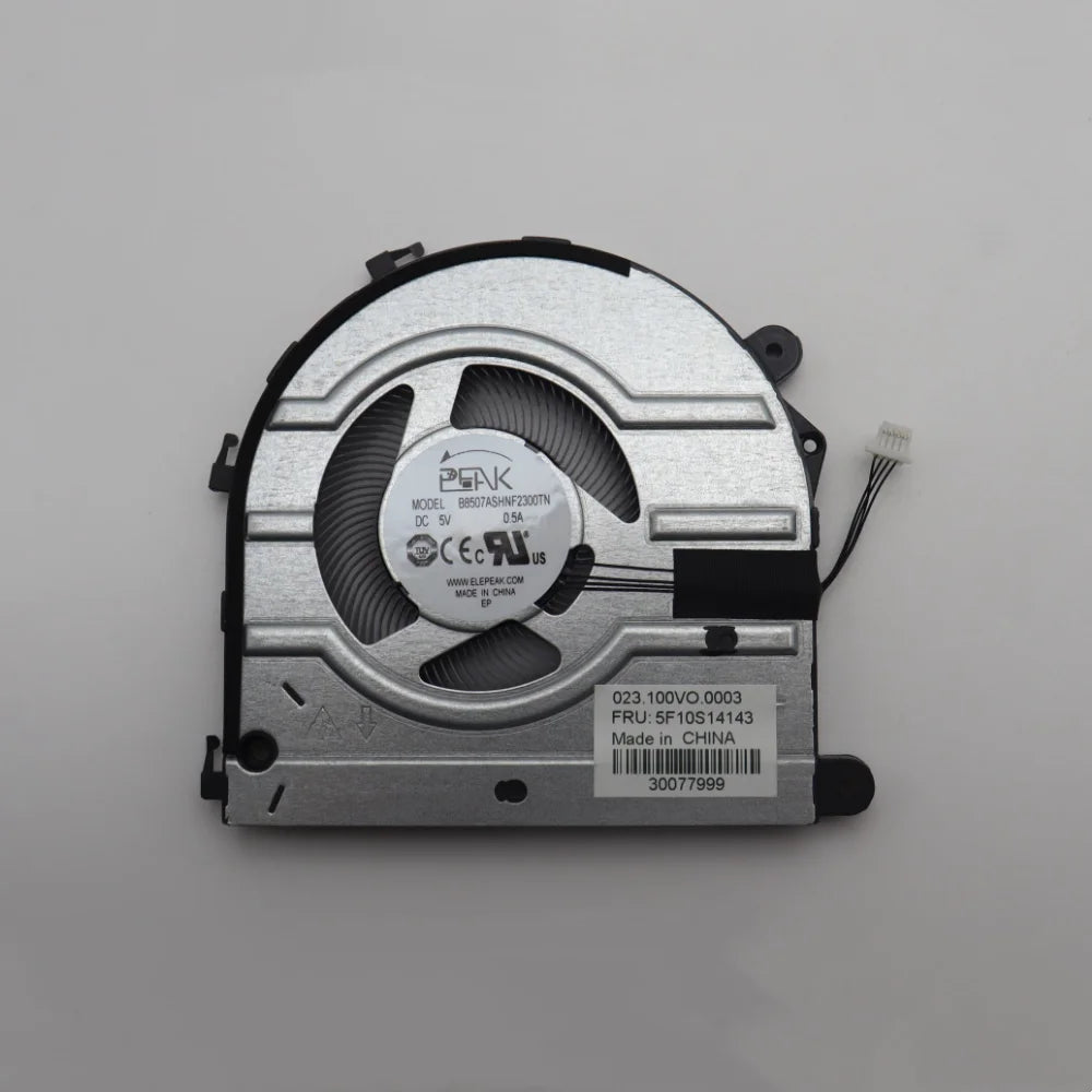 New Original For Laptop Lenovo ThinkBook 14 G6 IRL/G7 IML/G7 ARP/G8 IRL  K14 G2 IRU/G3 IMU CPU Cooling Fan FRU PN:5F10S14143/4 Lenovo laptop repair parts