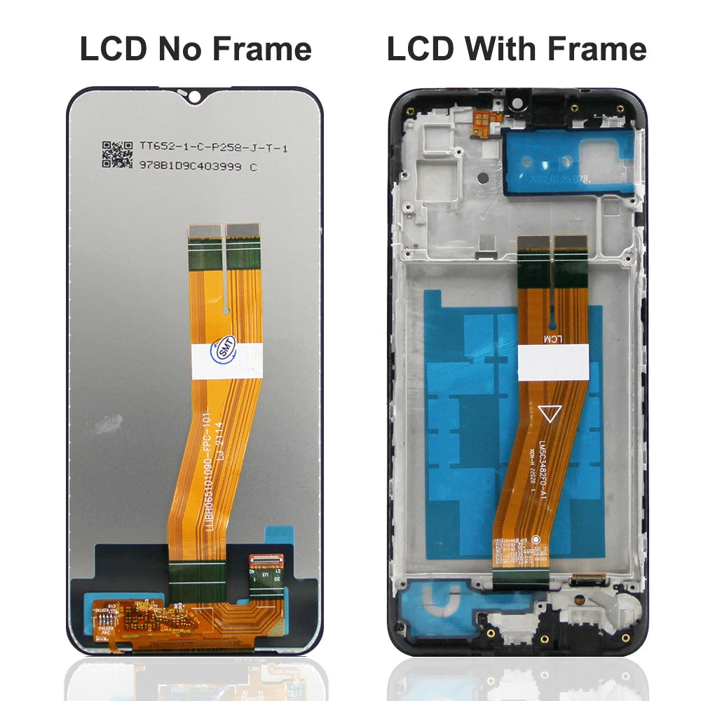 6.5'' A03 Screen With Frame Replacement, for Samsung Galaxy A03 A035 A035F A035F/DS Lcd Display Touch Screen Digitizer Assembly Samsung phone repair parts