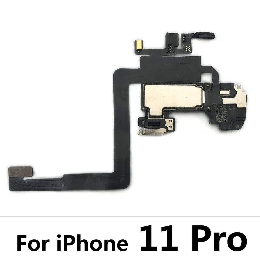 10Pcs ，Proximity Light Sensor Flex For iPhone X XR XS Max 11 12 Pro Max MIni Ear Speaker Earpiece Earphone Flex Cable iPhone phone repair parts