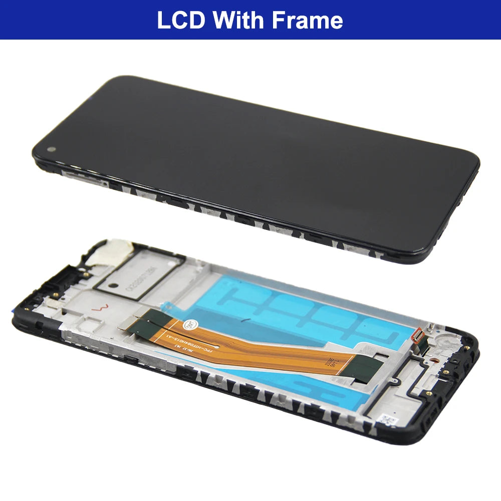 6.4'' A11 Display Screen With Frame, for Samsung Galaxy A11 A115 A115F/DS A115F Lcd Display Touch Screen Digitizer Replacement Samsung phone repair parts