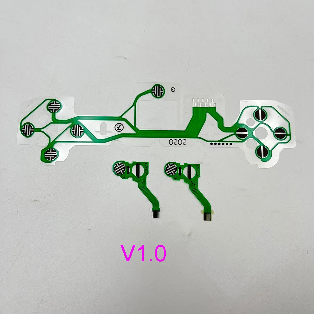 1PC For PlayStation 5 PS5 Controller Conductive Film Button Membrane V1 V2 V3 Edge Game console repair parts