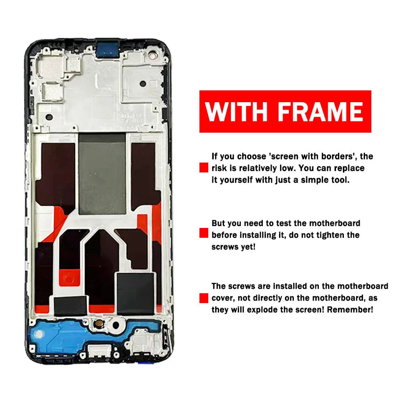 OLED Quality For OPPO Realme GT Master Edition RMX3363 LCD Display With Fingerprint Touch Panel Screen Digitizer Assembly  Oppo phone repair parts